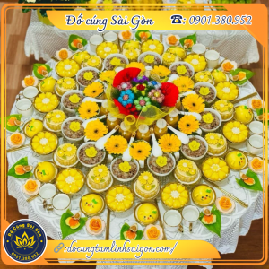 Mâm Cúng Đầy Tháng Gói Tiêu Chuẩn