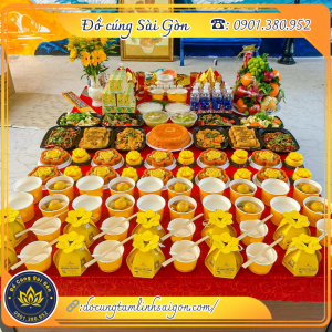 Mâm Cúng Khai Trương Chay