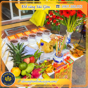 Mâm Cúng Khai Trương Đơn Giản