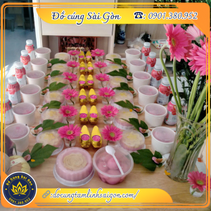 Alternative view of Mâm Cúng Thôi Nôi Bé Gái Trọn Gói