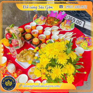 Mâm Cúng Xe Trọn Gói