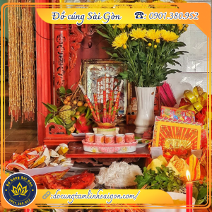 Mâm Cúng Thần Tài Đơn Giản
