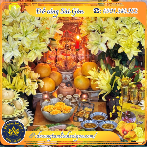 Mâm Cúng Thần Tài Truyền Thống